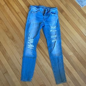 American Eagle ripped jeans